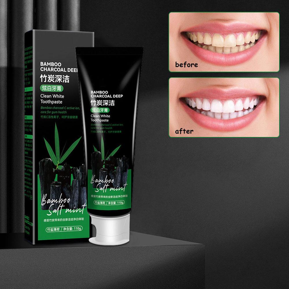 Aktivkohle-Bambuskohle-Zahnpasta 110 g
