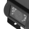 120° Rear View Camera 18‑LED IP68 Waterproof Night Vision 12V‑24V Universal for Car Truck Bus