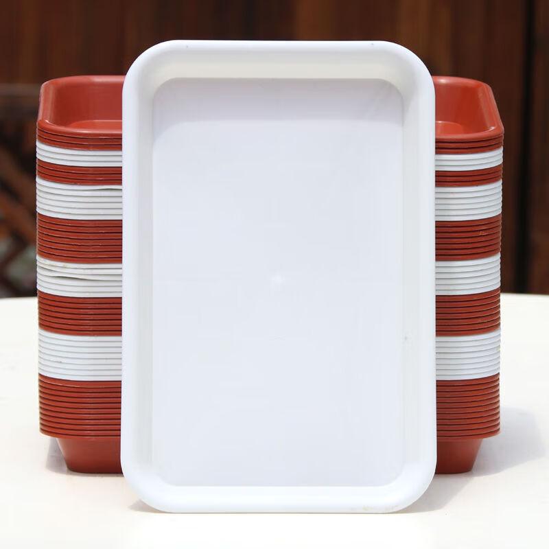 Xiaoyueya White Rectangular Plastic Tray