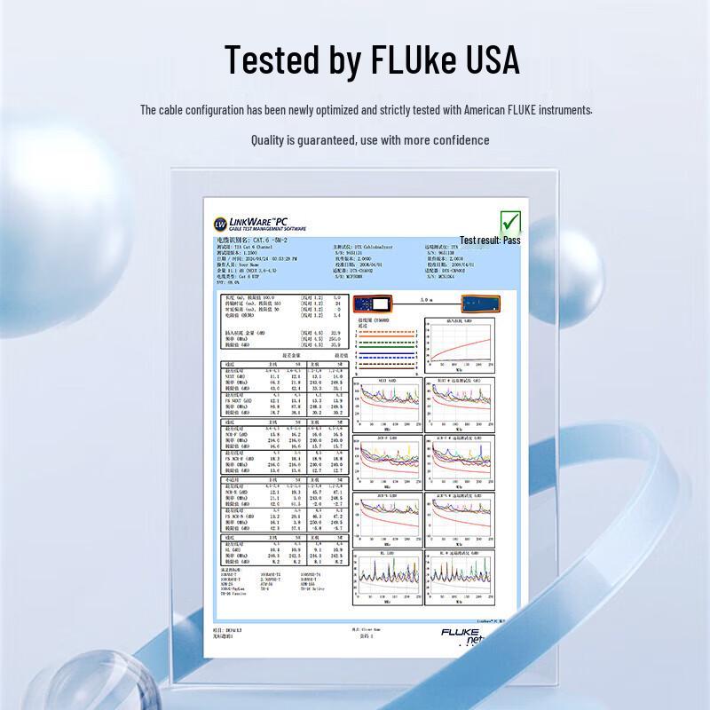 BIAZE CAT6A Oxygen-Free Copper 10 Gigabit Ethernet Patch Cable