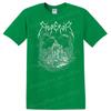 Grim Reaper Graphic T Shirt Dark Art Death Scene Heavy Metal Tee