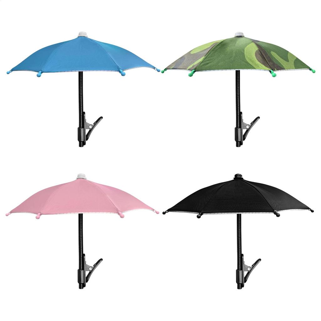 Cell Phone Umbrella Creative Mini Umbrella Phone Stand Universal Waterproof Holder Portable Outdoor Rain Sun Accessories