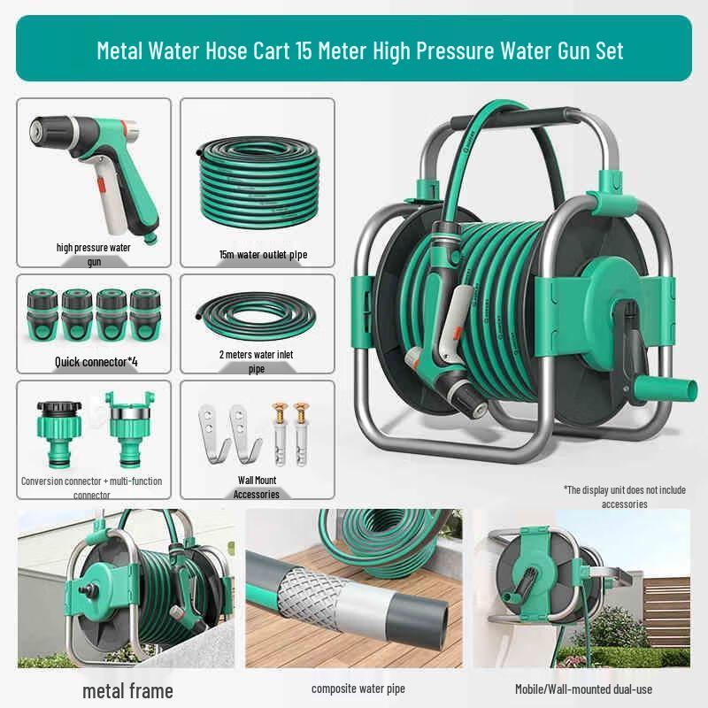 Mi Ling 15m High-Pressure Garden Watering Set