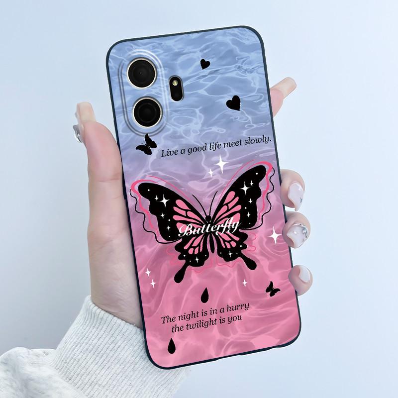 Süße Hülle für TCL K70 5G/TCL K70 SE (T453D) Hülle Case Druck Schale Schutzhülle Weiches Silikon Cartoon Handyhülle Coque