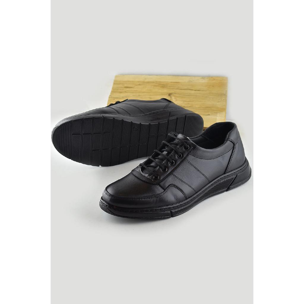 502 Orthopedic Heel Massage Genuine Leather Winter Men's Shoes Lace Up