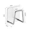 6pcs Stainless Steel Wall Adhesive Storage Organizer Fast Drying Rack Pot Lid Holder Sink Sponge Hooks Drain Kitchen Household Organizer