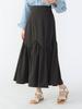 Skirt Jagged Flare Skirt CHARCOAL ONE SIZE [BEAMS HEART] Women's