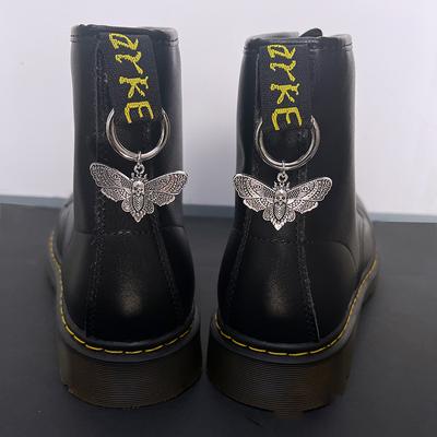 Metall Punk Schuh Schnalle Charms Für Boot Mode Hip Hop Sneaker Zubehör Vintage Alle-Spiel Schuh Dekoration