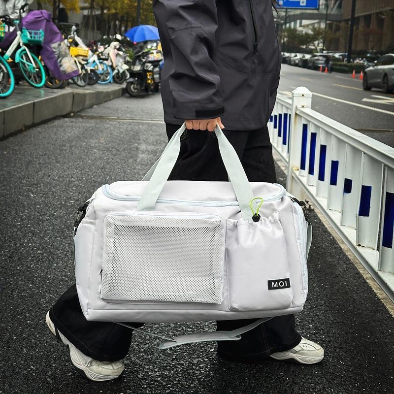 New travel bag, short-distance boarding, business travel, large-capacity lightweight duffel bag, men's and women's fashion yoga fitness bag