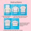 Practical Folding Laundry Drying Net Breathable Quick-Dry Sweater Drying Rack Space Saving Cute Mesh Hanging Bag Laundry Room