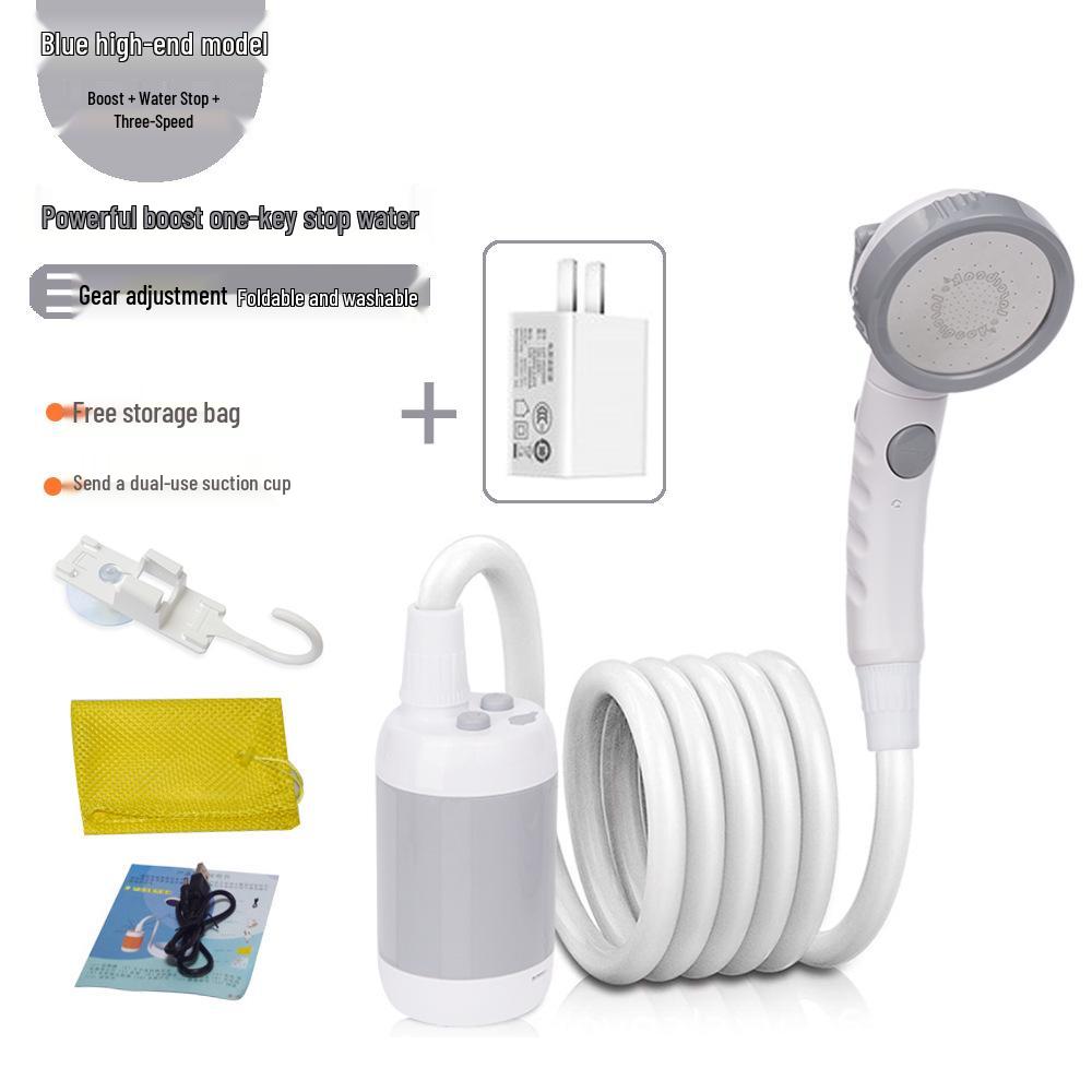 Electric Shower Head for Pet and Outdoor Camping Bathing