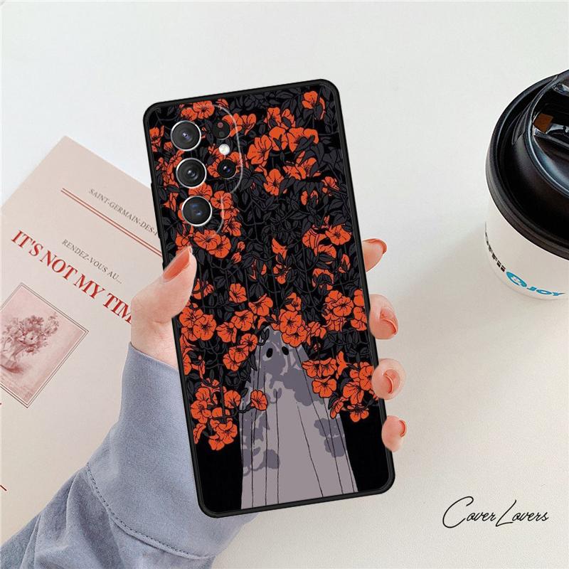 Halloween Phone Case For Samsung Galaxy S24 S25 S23 S22 Ultra Note 10 20 Plus S20 S21 FE Cover