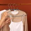 10PCS Simple Clothes Hanger Non Slip Dormitory Household Clothes Hanging to Prevent Clothes Deformation  Storage