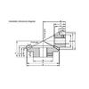 1:2 Nylon Bevel Gear 1M 15/30 20/40 Teeth 90 Degree Plastic Spur Bevel Gear BULE