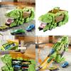 Dinosaur Inertia Car Track Toy With Storage And Deformation For Kids Educational Play