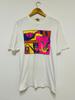 Vintage 90er Candy Dulfer „Sax a go go 1993 Jazzmusik Solosängerin / Saxophonistin / Selten / Streetwear / Weiß / L