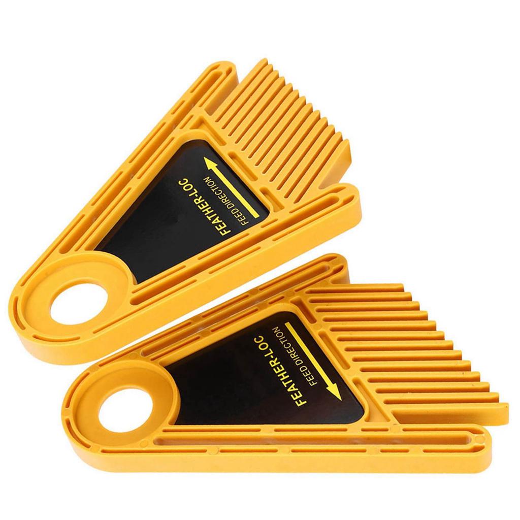 Feather Board Tables Saws Miter Gauge Slot  Woodworking Power Tool Accessories Yellow