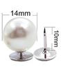 30pcs Pearl Brooch Buttons No Sew Buttons DIY Decoration Buttons for Shirts Dress Sweaters Coat Shawl Hat Shoes