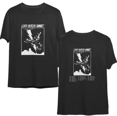 Lord Huron 2023 Tour T-Shirt Featuring 2-Sided Print – Perfect Rock Band Fan App