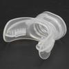 4pcs Transparent Silicone Bite Mouthpiece NonToxic Odourless for Professional Diving