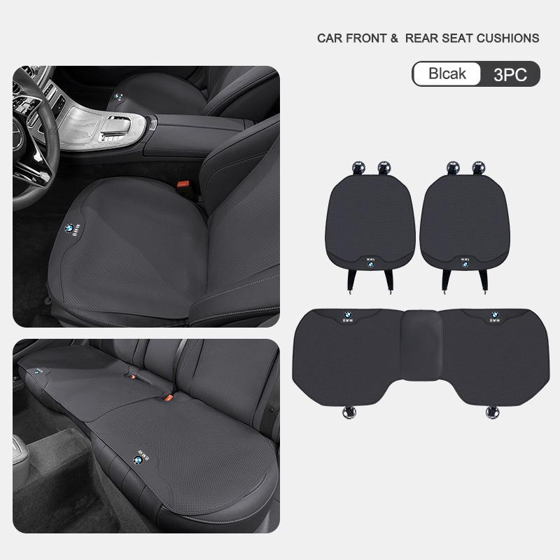 Car Seat Cover Sweatproof Breathable Anti-slip Seat Mat Pad For BMW 3 5 7 Series G11 G12 G30 G31 G32 G07 X3 X4 X5 X6 X7 Sticker djsc34