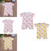 Adorable Newborn Baby Boy Girls Floral Romper Cotton Clothes Summer Outfits