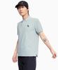 Aigle Official Coolmax Short Sleeve Polo UV Size M Men's Shirt, Protection, Moisture-Wicking, Quick-Drying, Blue,