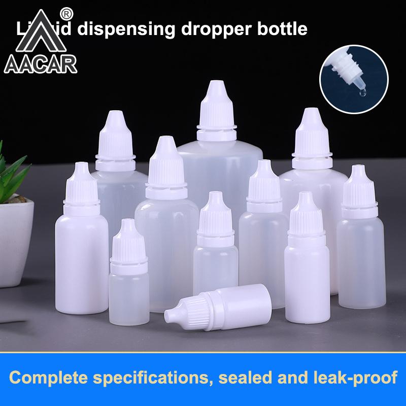 10 Stück Leere Augentropfenflasche Quetschbare Augentropfenflasche 5/10/15/20/30ml Augentropfenflaschen Behälter Nachfüllbare Flasche