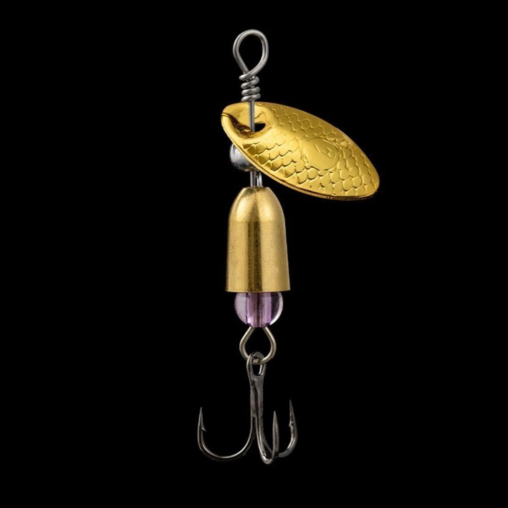 2pcs Single Treble Hooks Spinner Lures Feather Hooks Metal Fishing Lures Saltwater Fishing 3.5g-Treble Hook