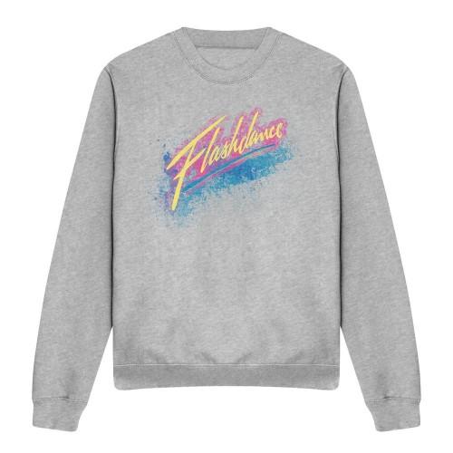 Flashdance Unisex Adult Spray Logo Sweatshirt