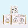 12pcs Eid Mubarak Paper Gift Bags Islamic Ramadan Tote Bags with Rope Handles for Presents and Party Supplies Packing Candy