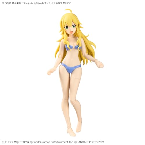 BANDAI SPIRITS 30MS THE IDOLM@STER Miki Hoshii (20th Anniv. YOU AND I!) Pre-Colored Plastic Model
