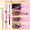 60D-100D 3D False Eyelash Set - DIY Hot Melt Dense Cluster Lashes