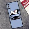 I30N Blue Car Case For Samsung Galaxy S24 S23 S22 S21 Ultra Plus Note 10 Note 20 S8 S9 S10 S20 FE Cover