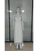 2025 European & American Women's Sleeveless Deep V-Neck Lace Wedding Dress