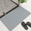 Spugna Bagno Cashmere Ispessimento Tappetino Bagno Tappeti Antiscivolo In Lavabo Vasca da Bagno Tappeto da Pavimento Zerbino per Sala Doccia Imbottitura 3D in Memory Foam
