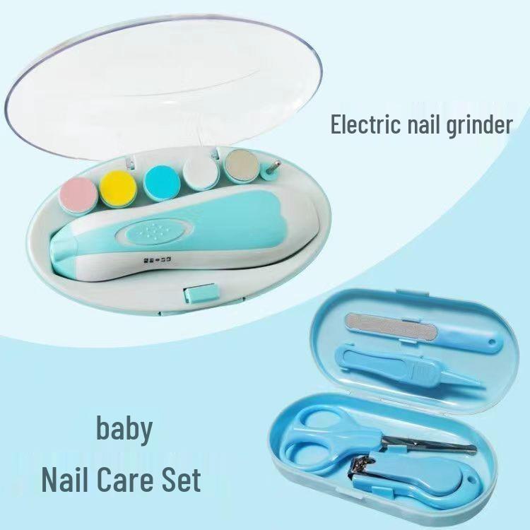 Newborn Baby Electric Nail Grinder & Clipper Set - Children's Care