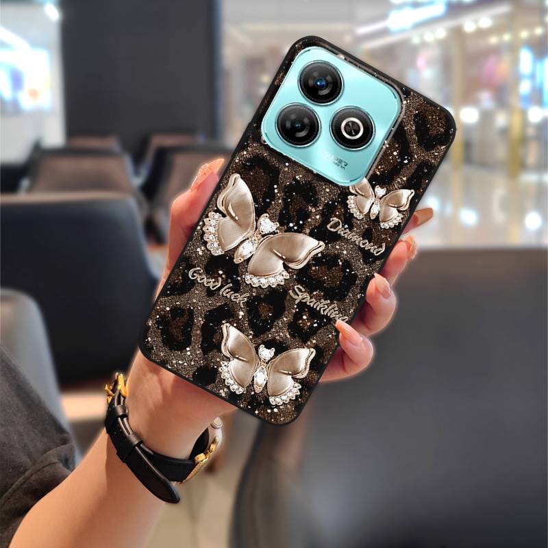 

Прочный чехол для телефона с масляной живописью для ZTE Blade A75 4G/Z2359 Задняя крышка Полная защита Водонепроницаемый Модный дизайн Защитный ТПУ ZTE Blade A75 4G/Z2359