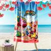 Kirby Print Beach Towel, Large Soft Quick Dry Towel for Beach Camping Swimming