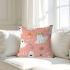 Art Halloween Pillow Case Removable Washable Cushion Cover – All-Season Soft Linen