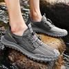 Mesh Shoes Men's Summer Breathable Men's Shoes Thin Hollow Breathable Lightweight Casual Shoes Soft Sole Non-slip Quanzhou Sports Shoes