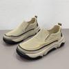 YRZL Anti Slip Loafers Shoes Men Breathable Mesh Casual Shoes Lightweight Walking Slip Sports Shoes Comfortable Trendy Footwear
