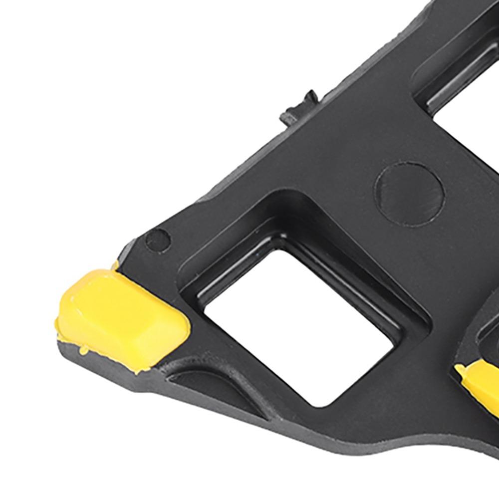 Gelb Schwarz Rennrad Cleats Gummi 6 Grad Float Fahrrad Cycling Pedal Cleat mit Zubehör und Werkzeugen für Shimano SPD-SL
