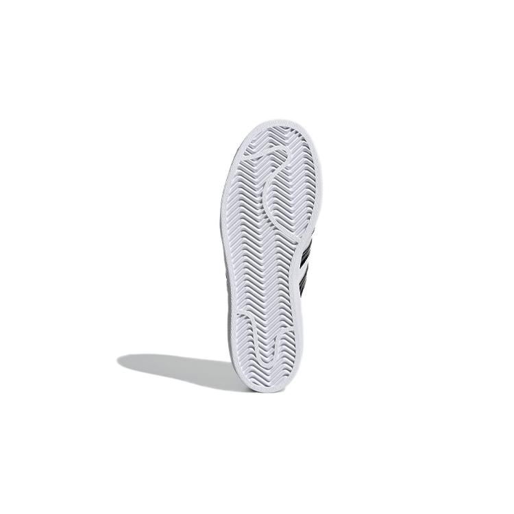 adidas Scarpe da Skateboard Originals J in Pelle Floreale Resistenti all'Abrasione Basse Bianco Adolescenti FW0779
