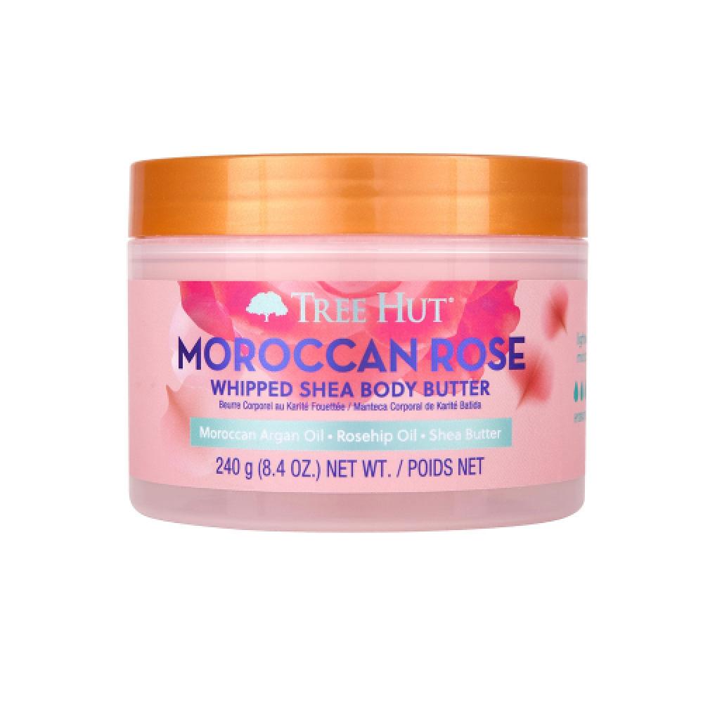 Tree Hut Tree Hut Взбитое масло для тела Moroccan Rose 240г FREE