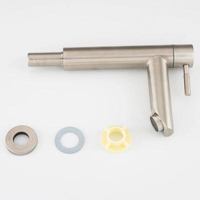 Bathroom Faucet Basin Faucets Stainless Steel Single Hole Hot Cold Water Sink Mixer Tap Temperature And High Pressure Resistant