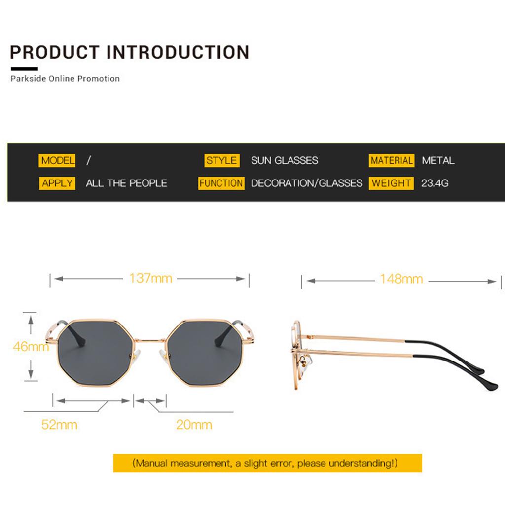 Metal Geometric Women Fashion Glasses For Tropical Beach Vacay Shopping Outdoor Casual Activities Street Snap Accessories