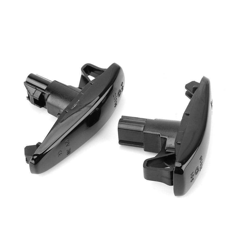 For Mitsubishi Lancer 2x LED Side Dynamic Running Light Marker Turn Signal Light