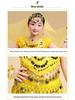 Y Six-one Girls' National Belly Dance Costume Set