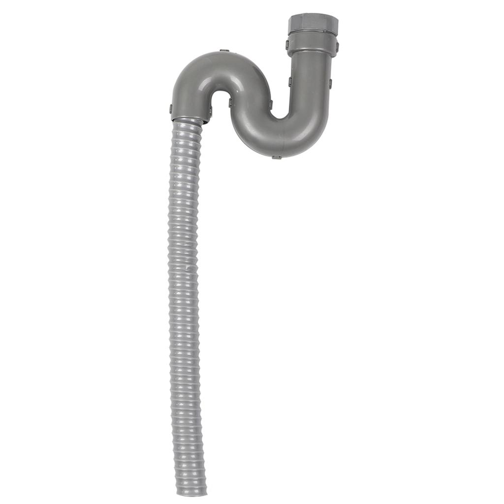 Stainless Steel S Bending Pipe Bathroom Basin Sink Water Drain Plug Draining Tool